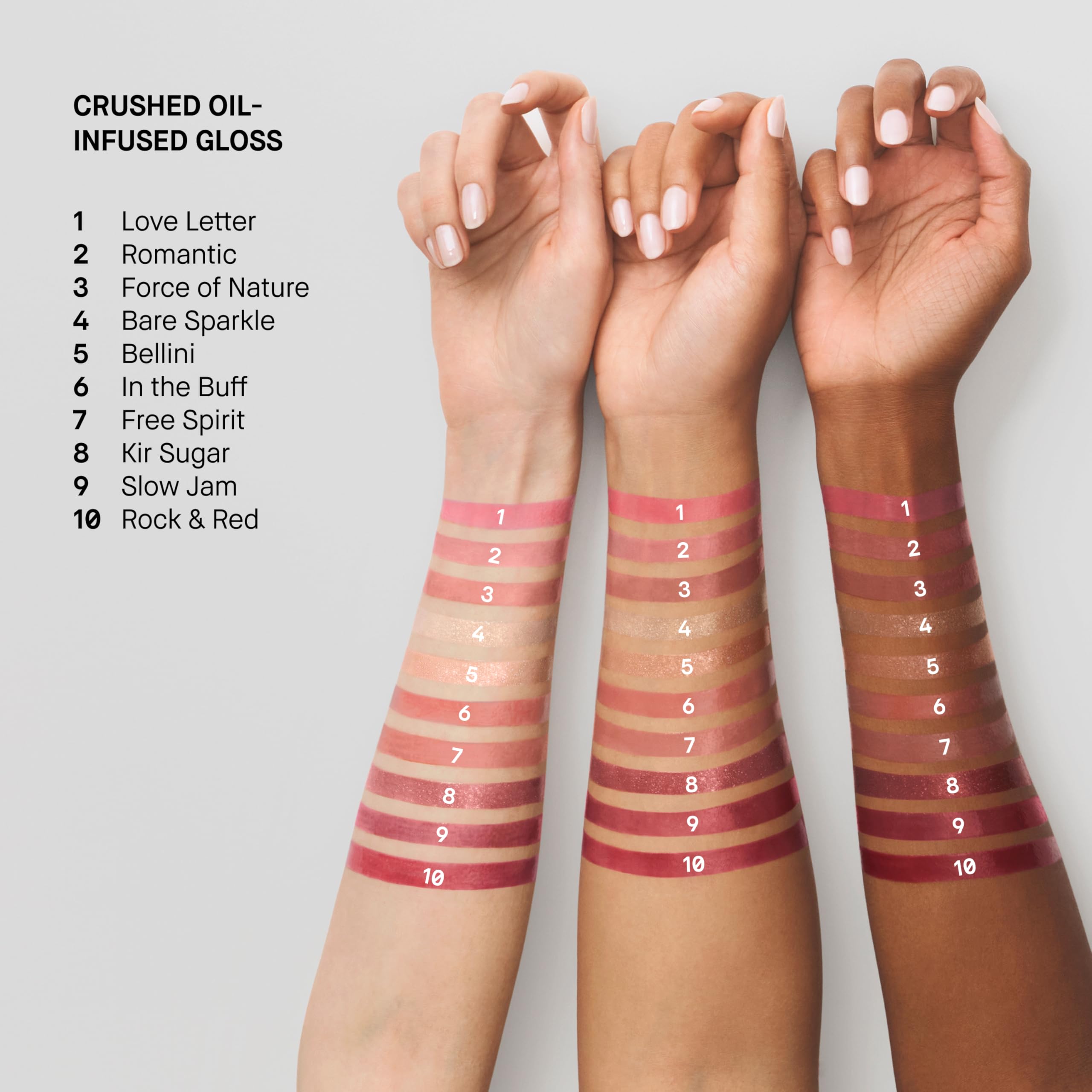 Bobbi Brown gloss inside a purse showing ease of touch-ups and everyday use