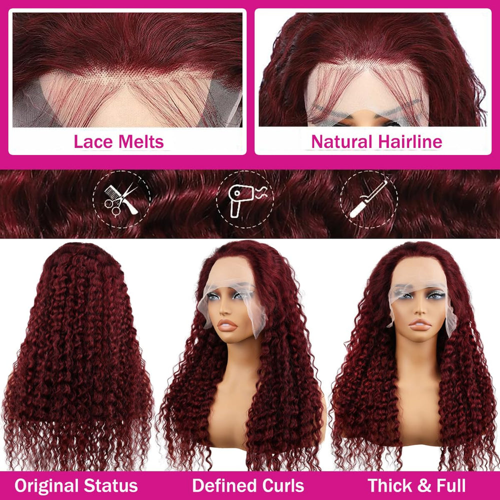 bobili closeup of transparent HD lace hairline for seamless blend benefit
