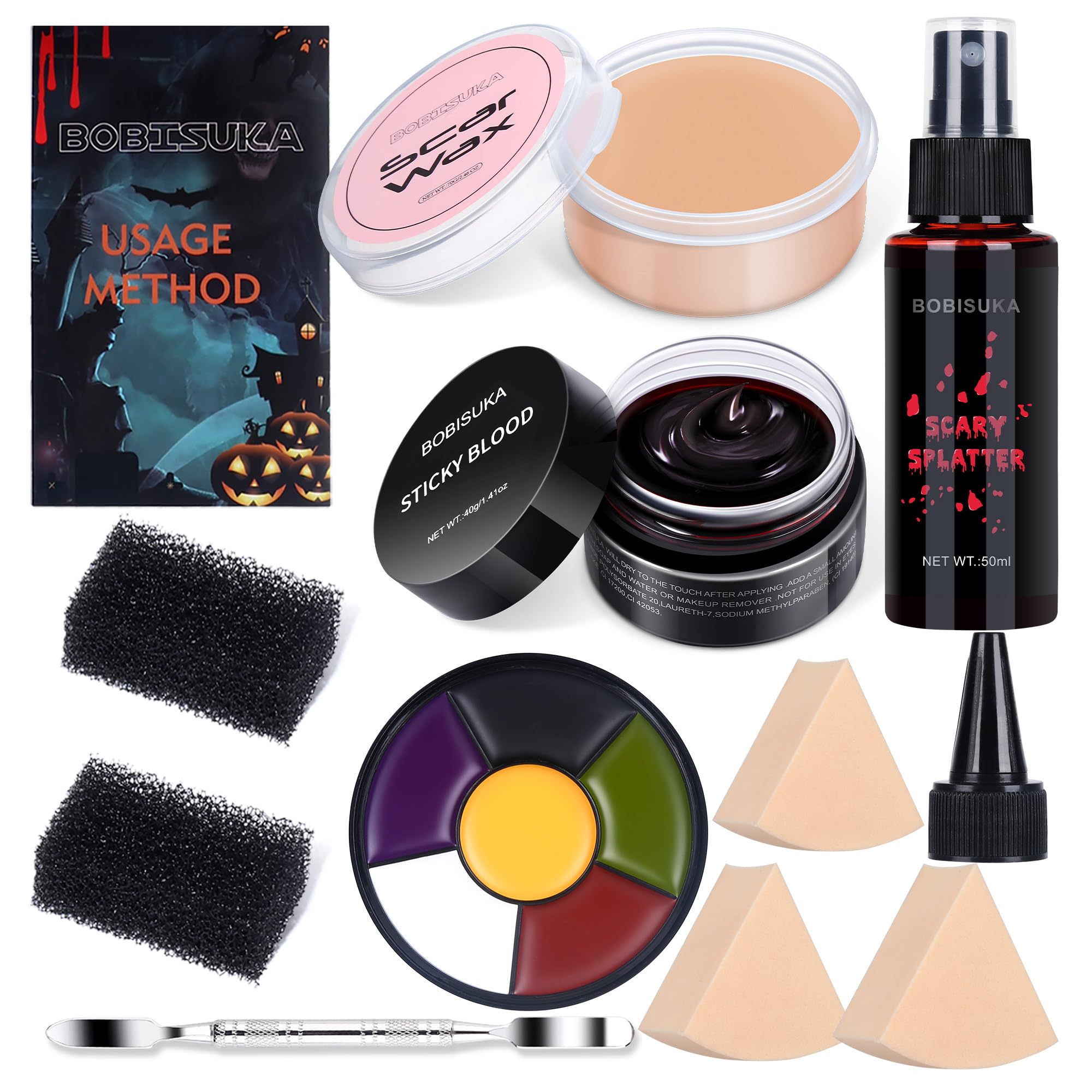 BOBISUKA front packaging showing complete SFX kit and included tools for convenience
