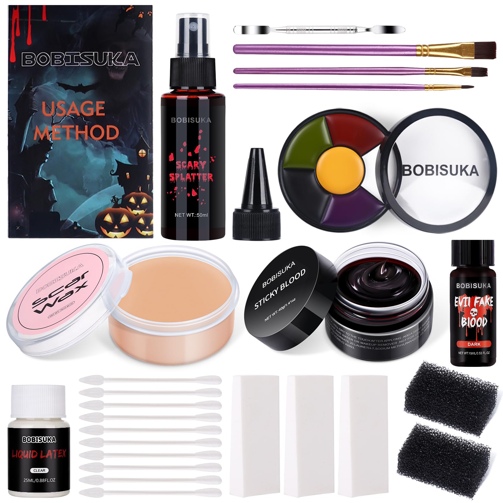 BOBISUKA kit boxed overview showing complete SFX set and tools for convenience