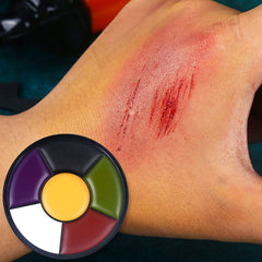 BOBISUKA scar wax with double-ended spatula close-up for precise sculpting