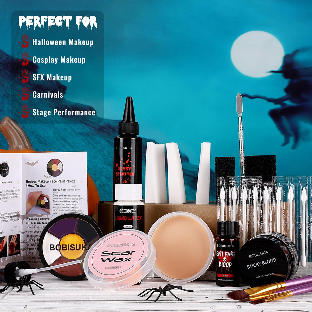 BOBISUKA tools and sponges layout with brushes for precise application
