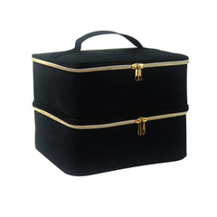 Boczif front view showing compact black case and handle for easy transport