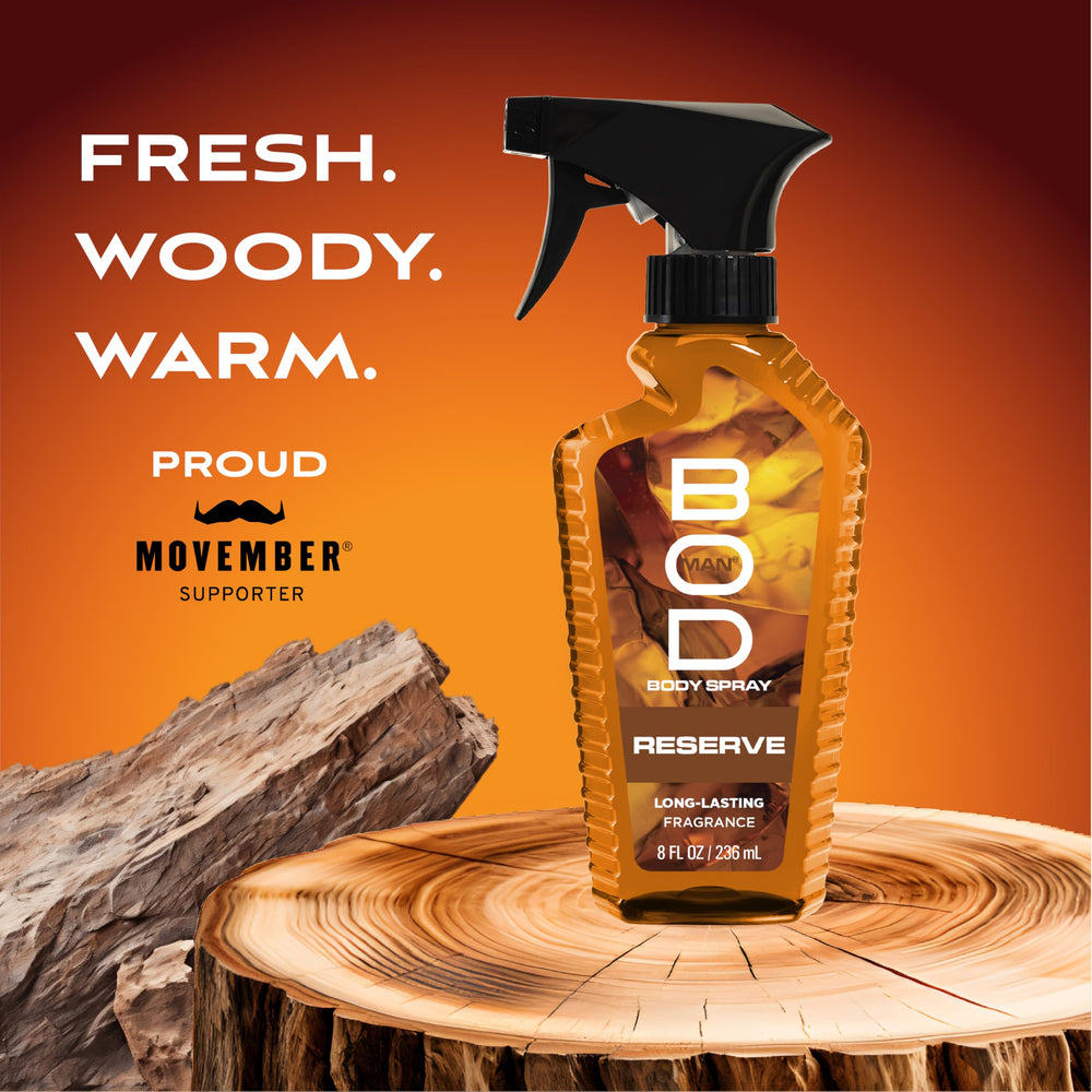 BOD Man Reserve side label with ingredient block for informed purchase