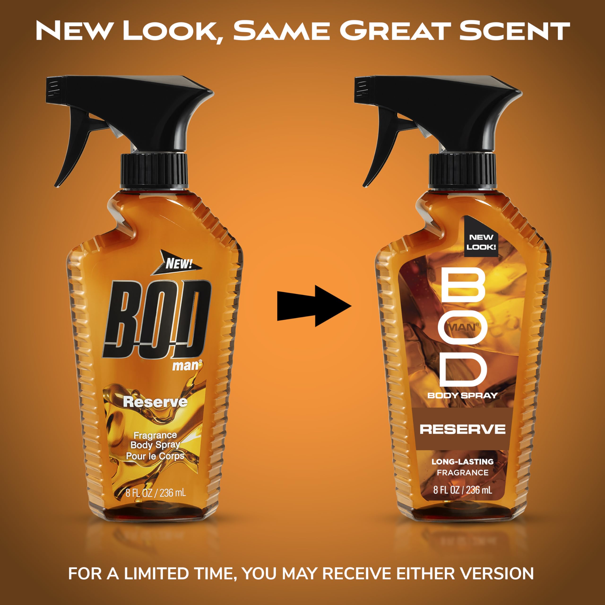 BOD Man Reserve spray nozzle detail illustrating the easy-spray trigger benefit