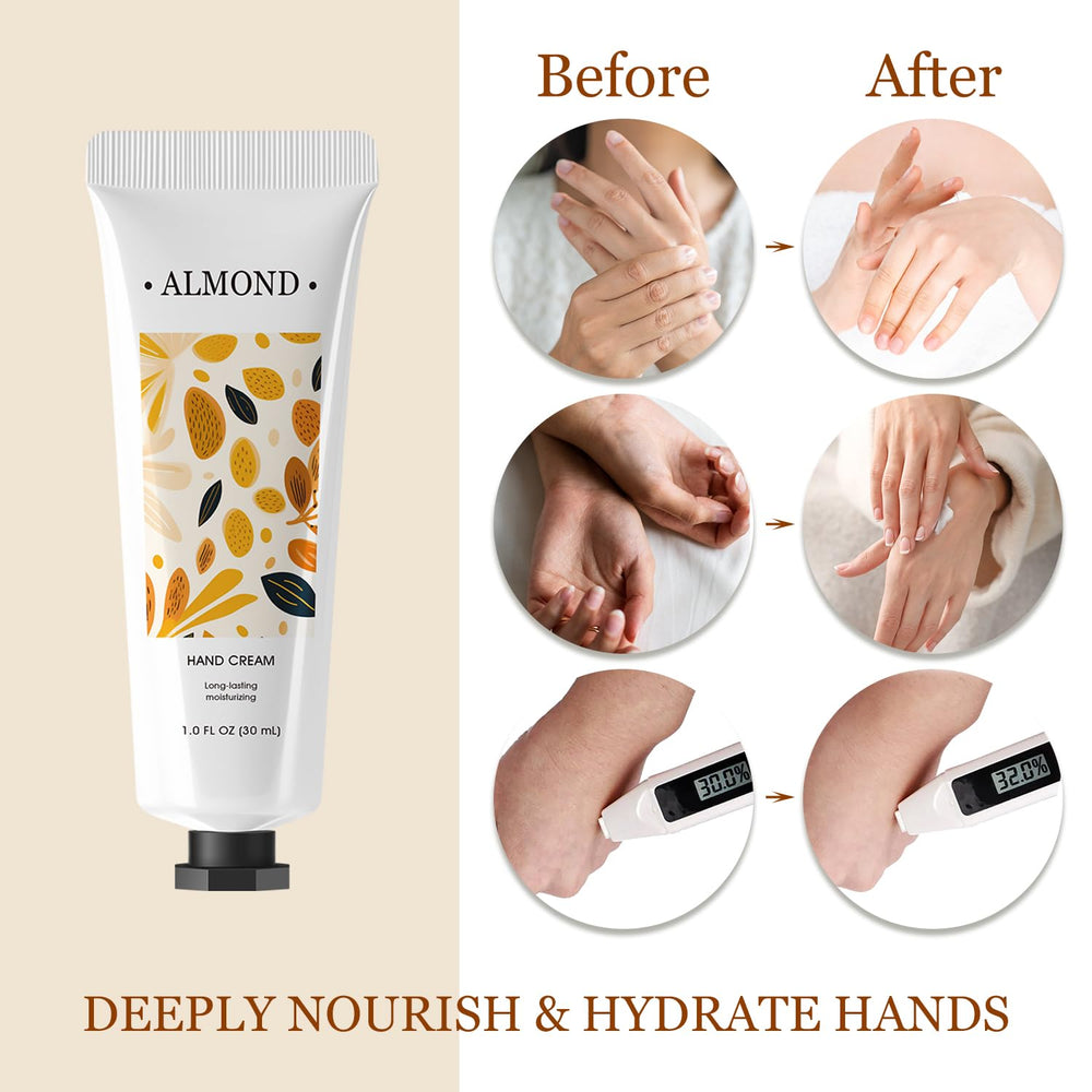 BODY & EARTH tube in hand illustrating compact 30ml travel convenience