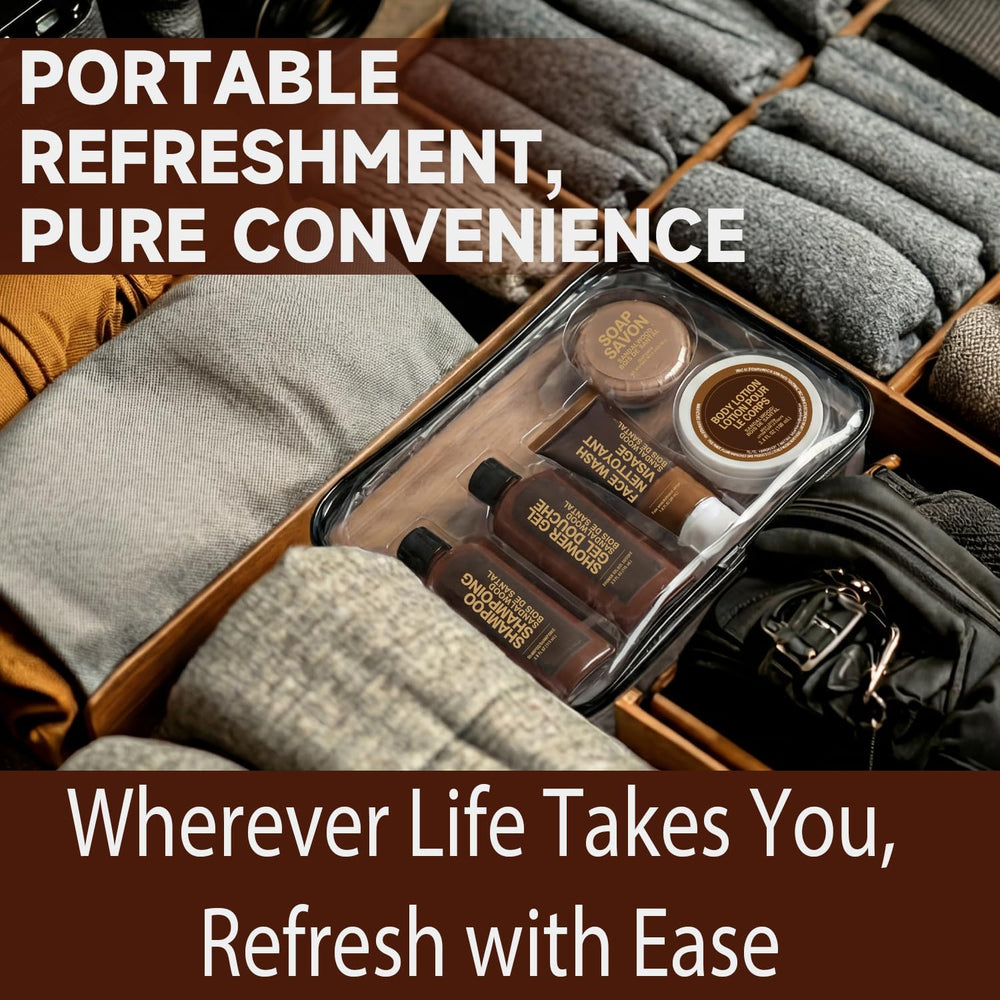 BODY & EARTH products styled in bathroom to show everyday grooming routine