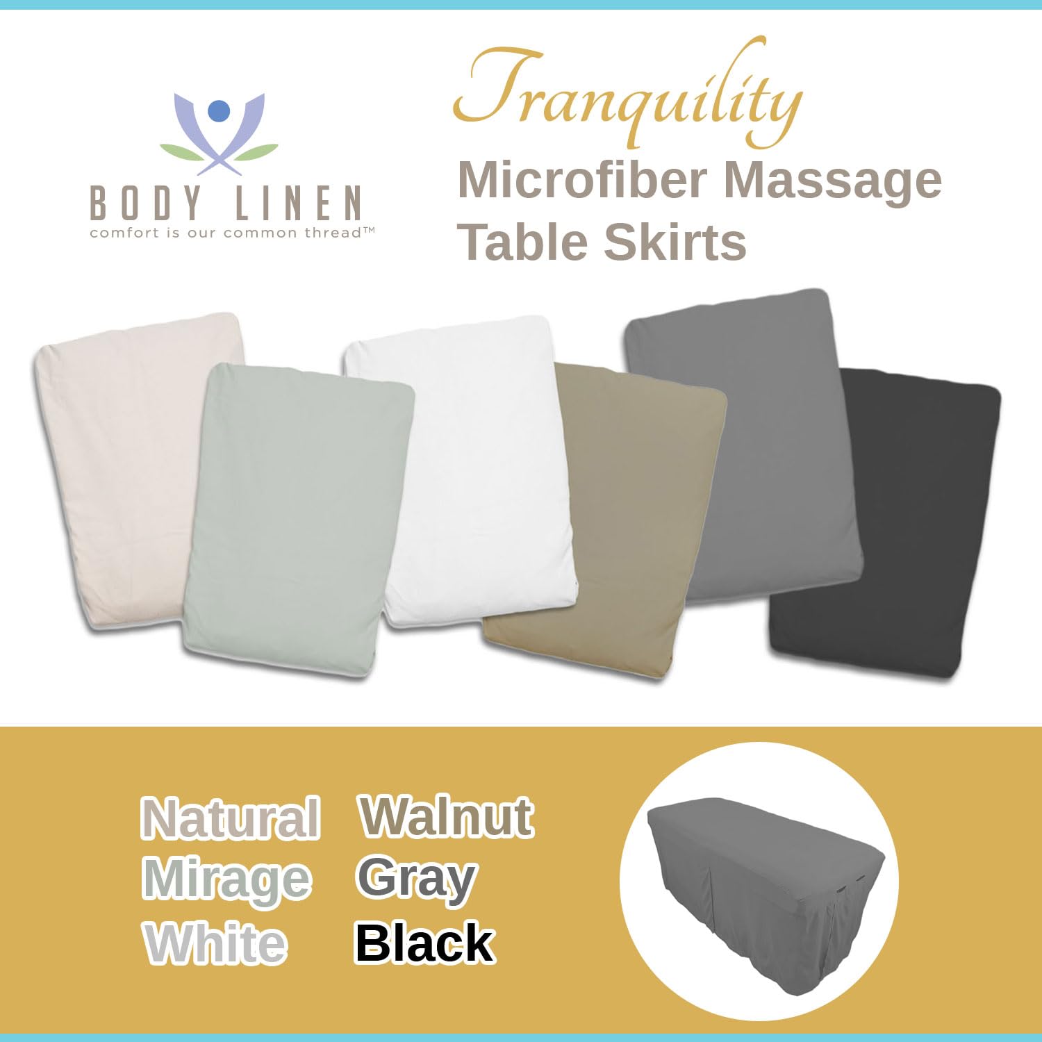 Body Linen in treatment room delivering calm, professional atmosphere