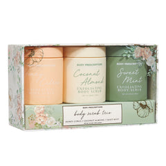 Body Prescriptions coconut almond top view revealing smooth cream color and sealed lid for freshness