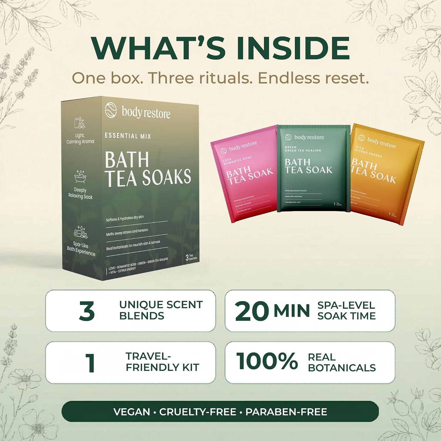 Body Restore gift-ready box arranged for holidays and special-occasion giving