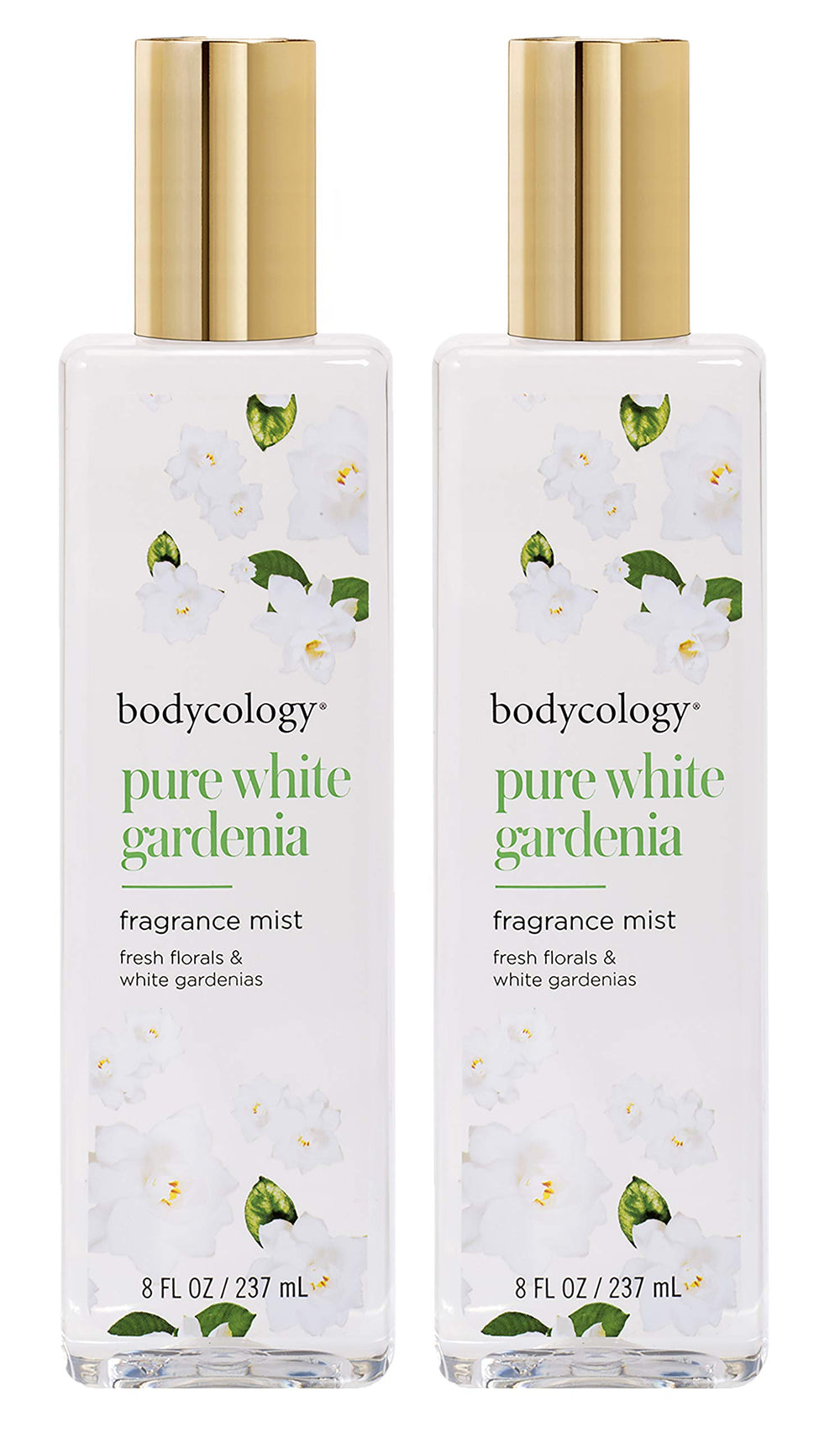 Bodycology bottle front packaging showing label and size for quick identification and style