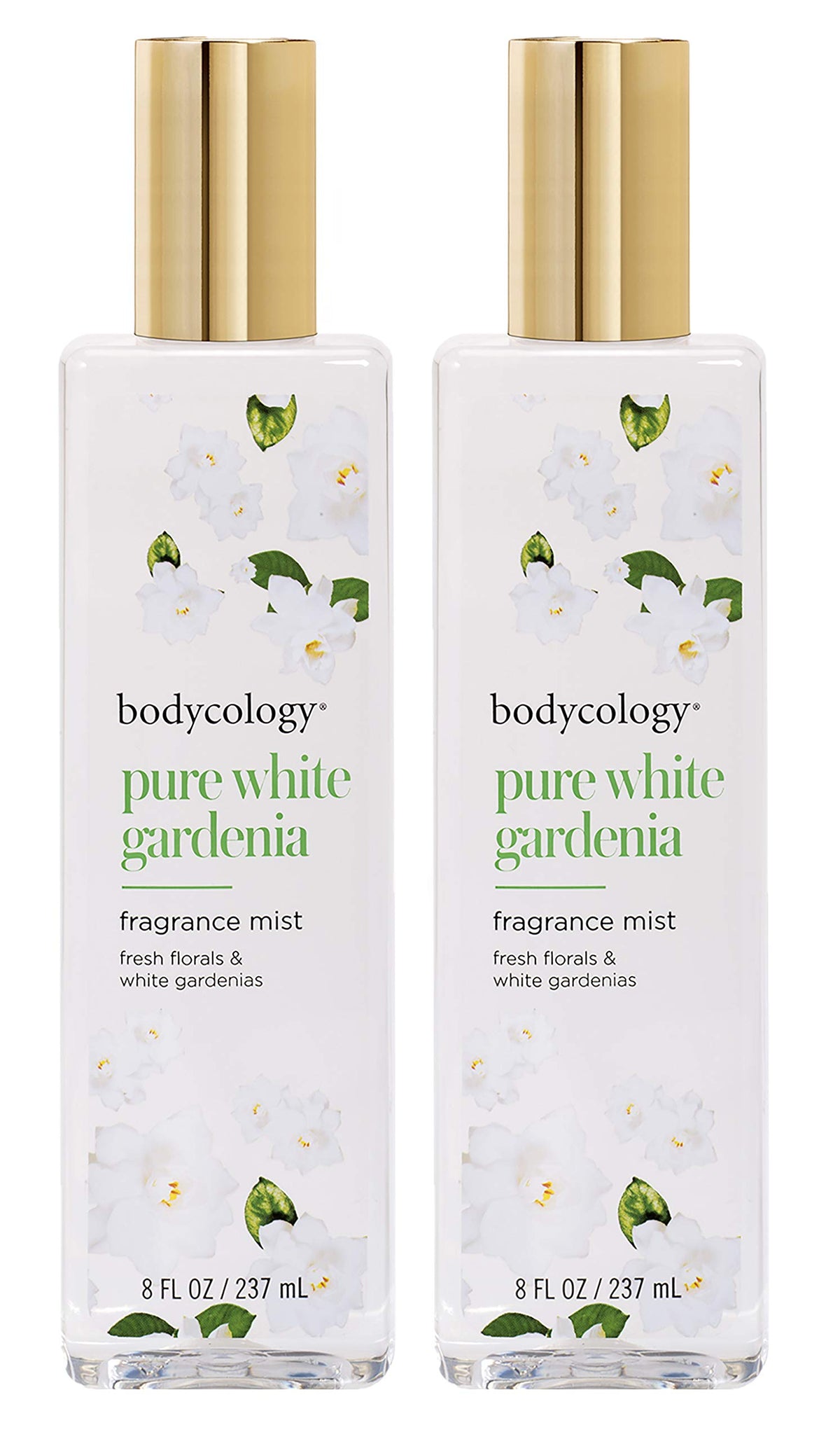 Bodycology bottle front packaging showing label and size for quick identification and style