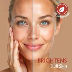 BodyJ4You oil texture on palm demonstrating lightweight absorption and hydration