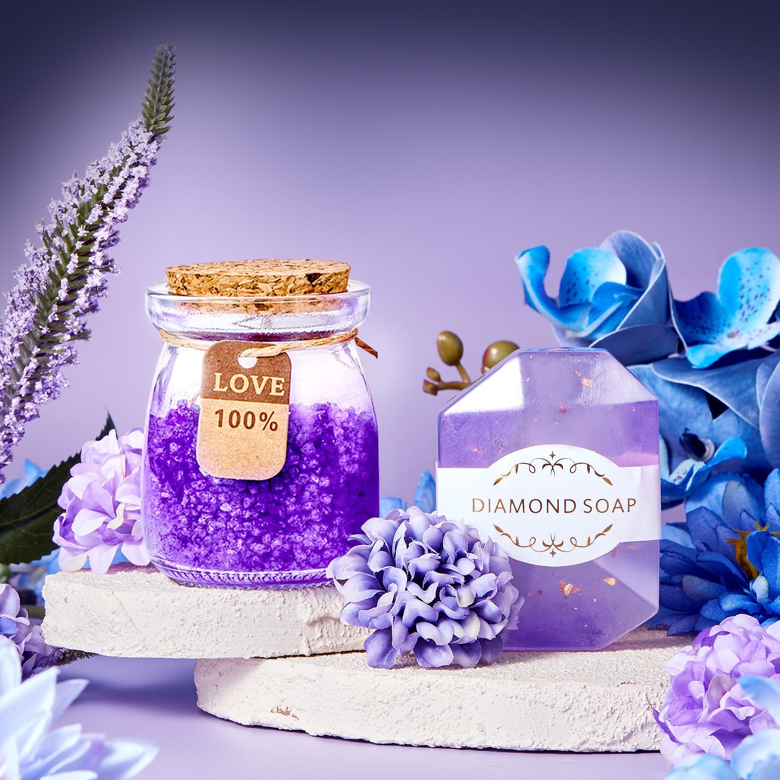 BodyRefresh dried flower greeting card offering a lasting, thoughtful keepsake