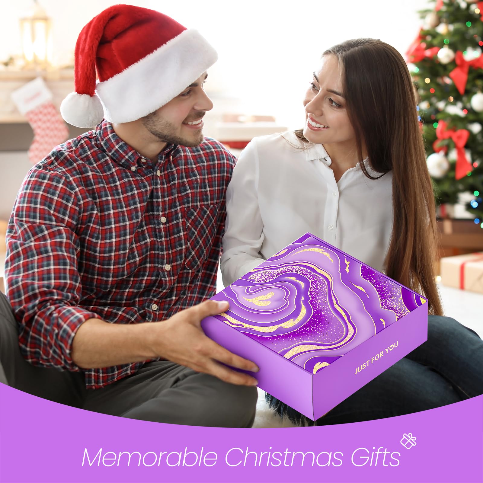 BodyRefresh open gift box displaying all seven pieces, ready-to-gift convenience