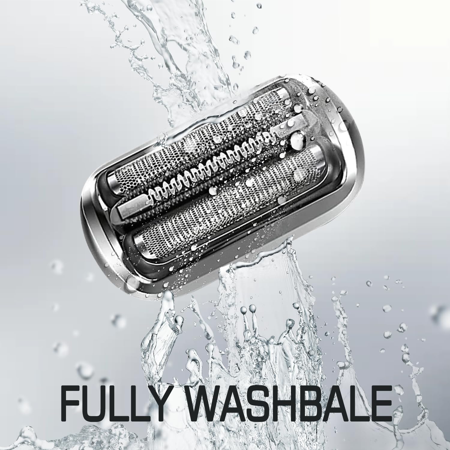 BOEEA head installed on Braun shaver for restored shaving efficiency