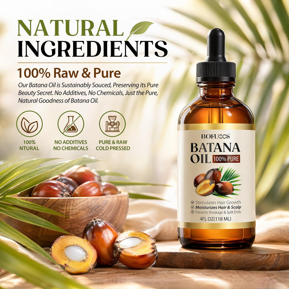 Bofuoos being massaged into scalp to nourish follicles and reduce dryness