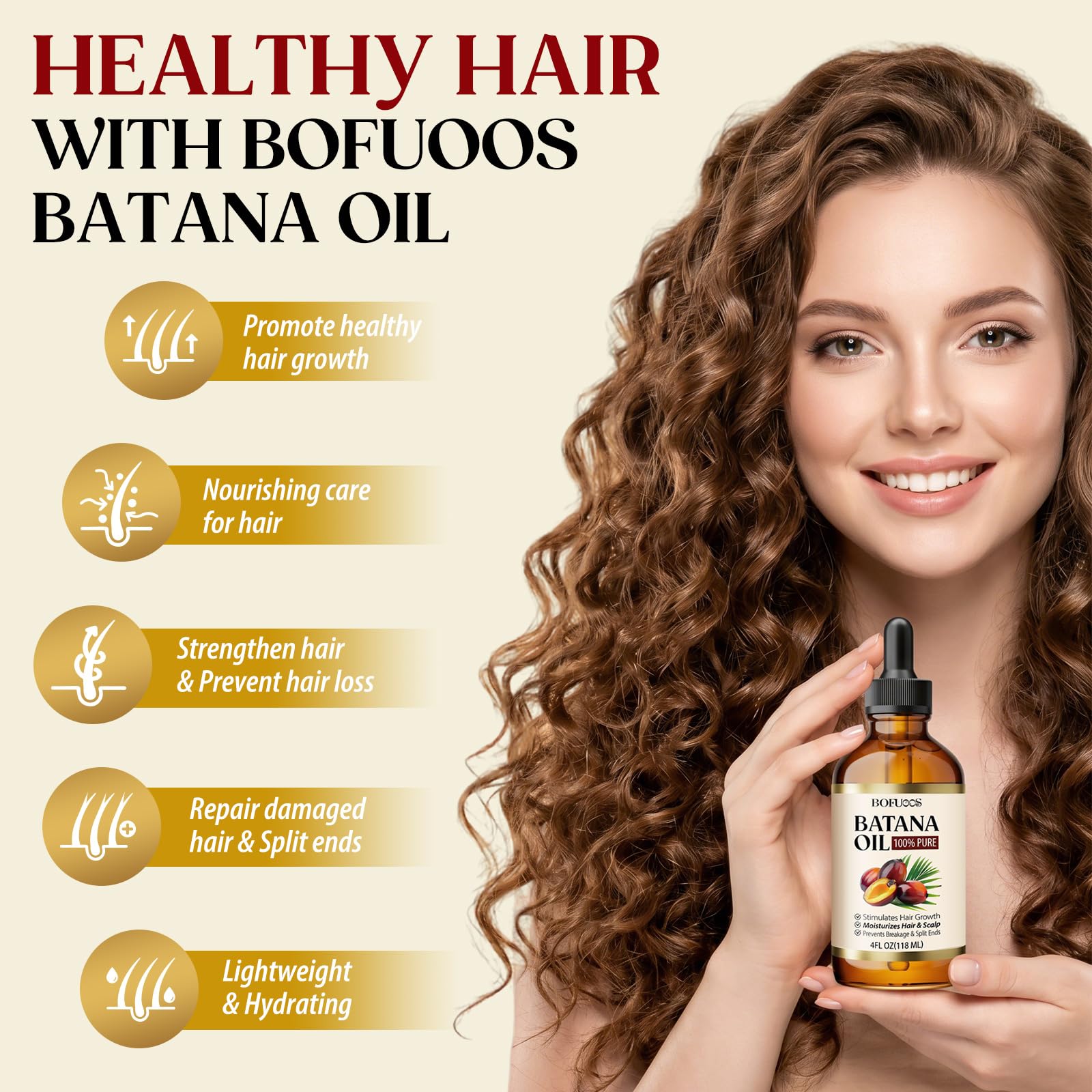 Bofuoos oil texture close-up highlighting rich unrefined consistency and shine