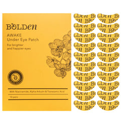 BOLDEN front packaging showing product name and 10 pairs, communicates clarity