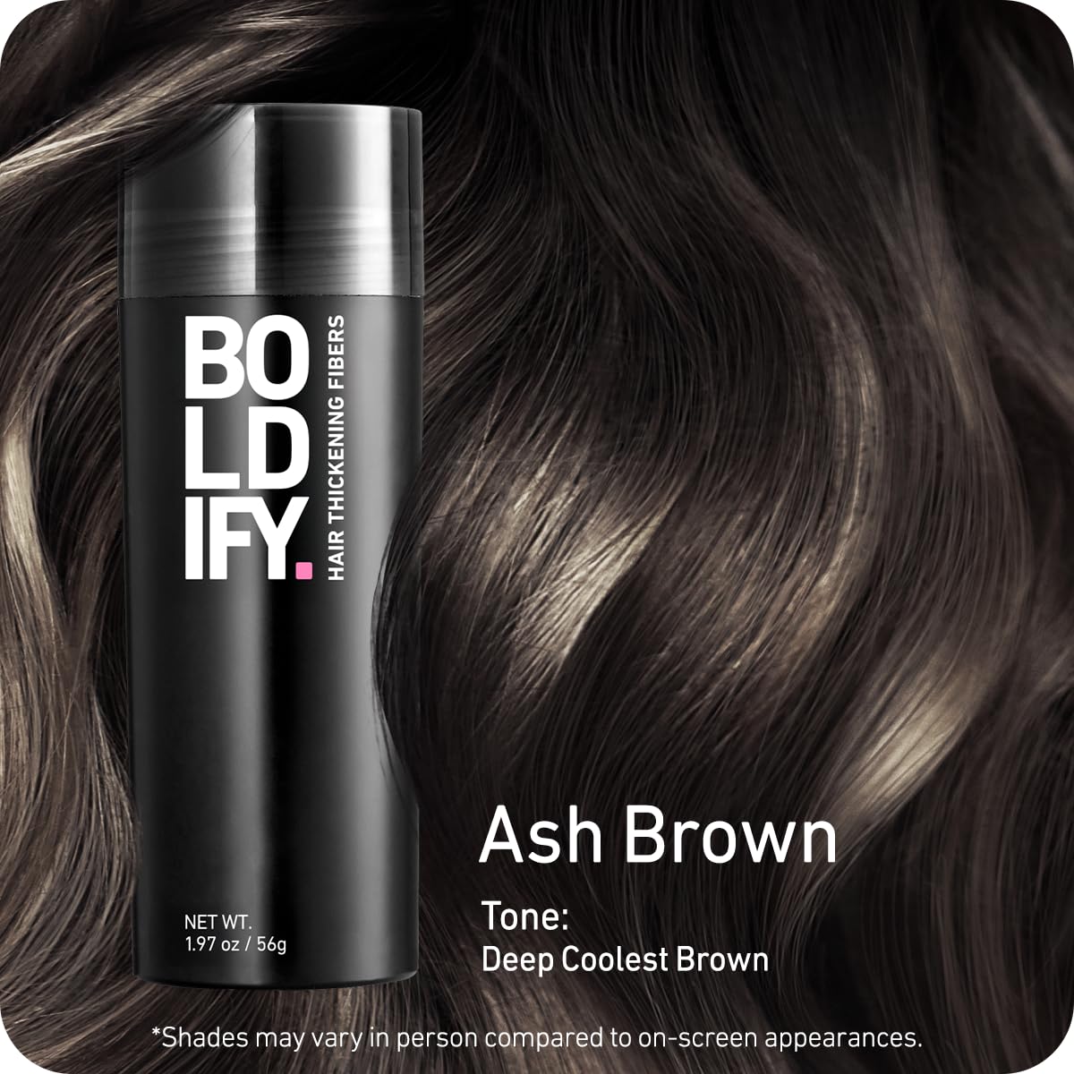 Boldify fibers close-up texture highlighting fine plant-based strands for natural volume