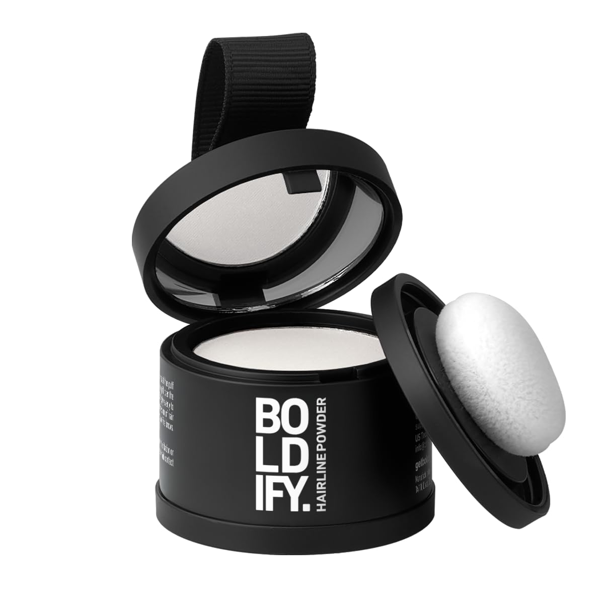 Boldify compact front view showing clean packaging and easy-to-use design