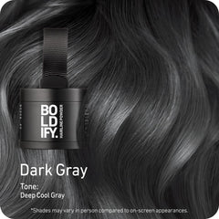 Boldify open compact revealing pressed powder texture for precise coverage