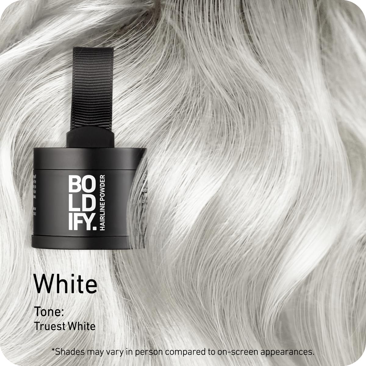 Boldify powder texture close-up highlighting smooth blendable finish