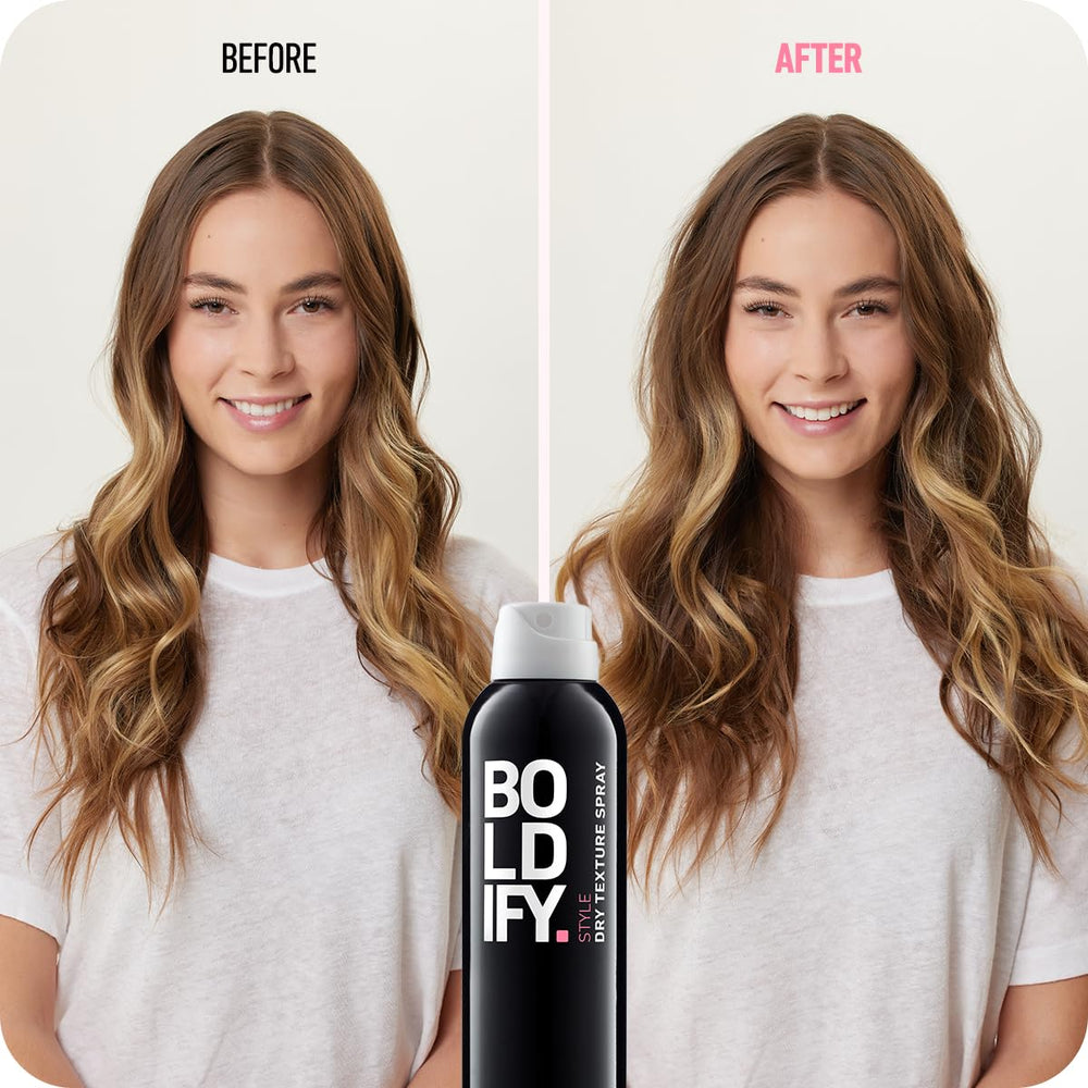 Boldify applied at roots on fine hair delivering visible lift