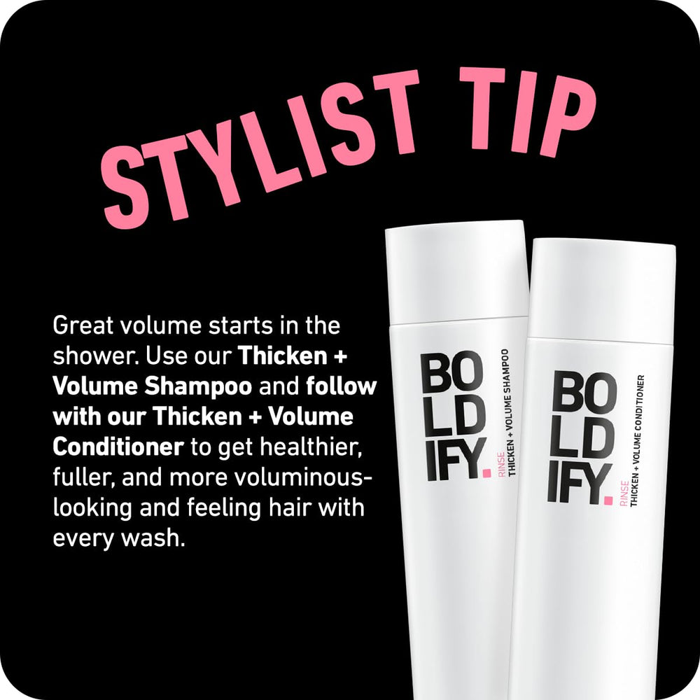 Boldify bottle packed in bag showing portability and styling on the go