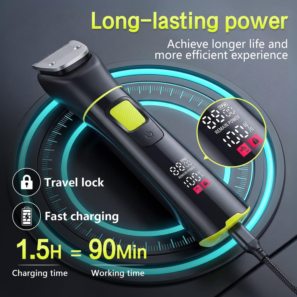Bomxin trimmer main unit with ergonomic grip for steady control