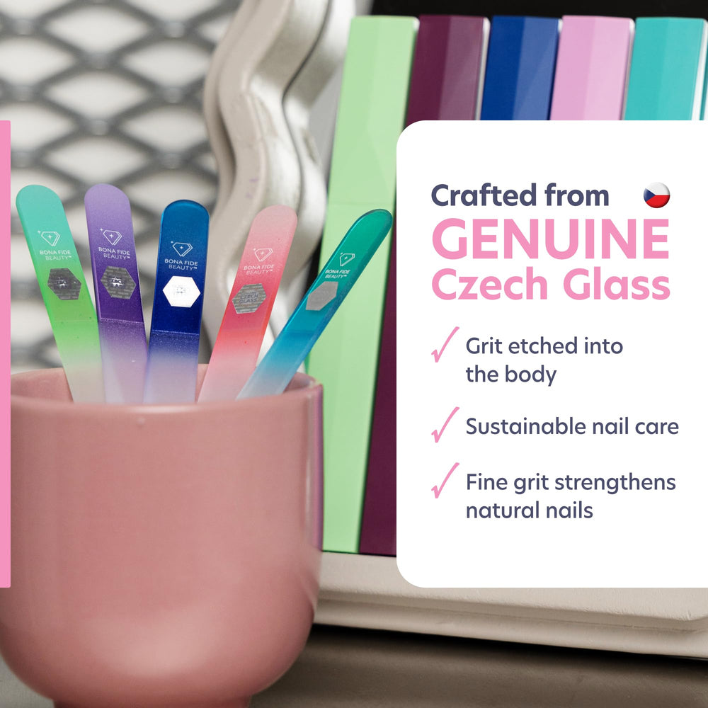 BONA FIDE BEAUTY packaging label and contents display ensuring organized storage