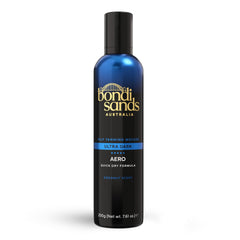 Bondi Sands front packaging showing Ultra Dark can benefit ease of use