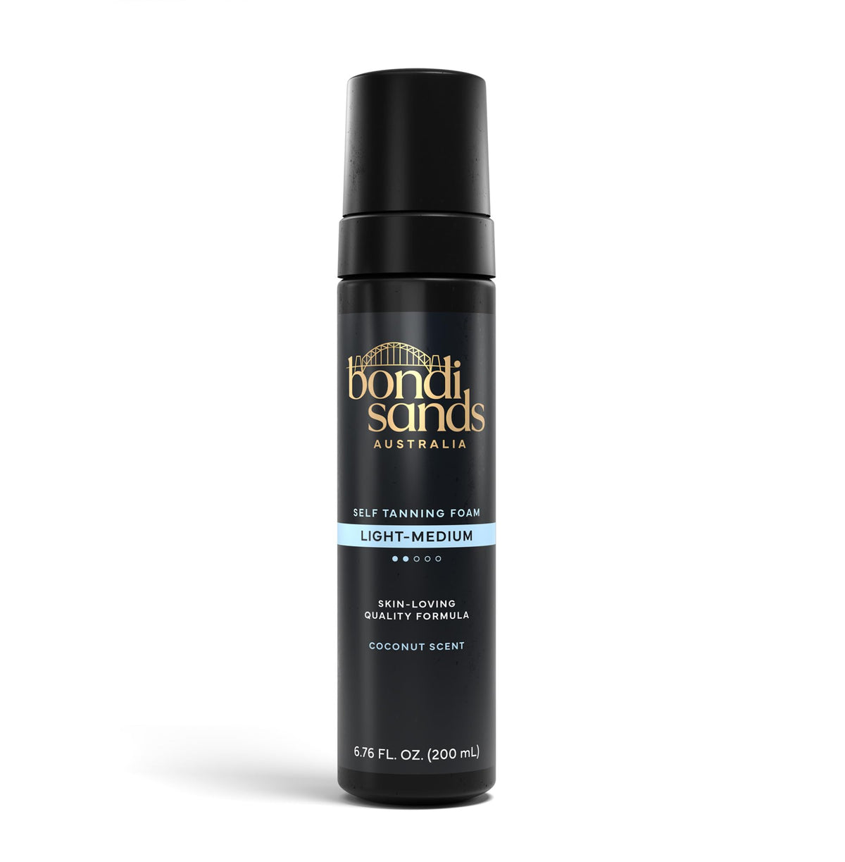 Bondi Sands front packaging showing bottle and branding for easy identification