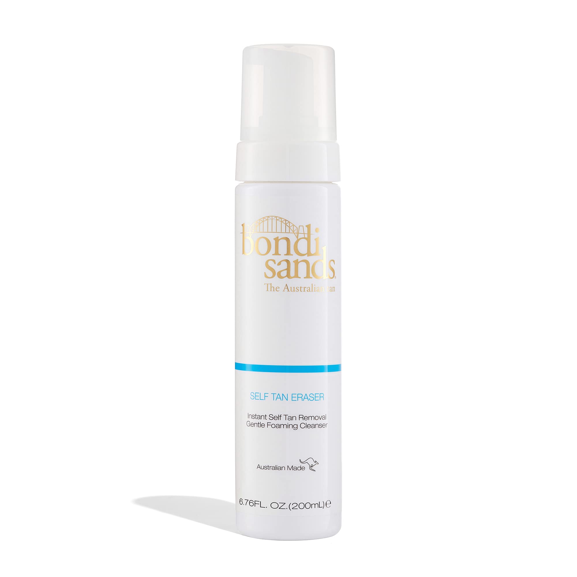 Bondi Sands front packaging showing product for quick tan removal and clarity