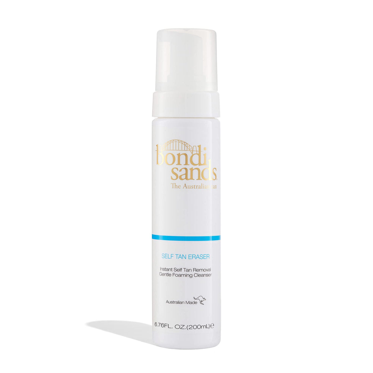 Bondi Sands front packaging showing product for quick tan removal and clarity