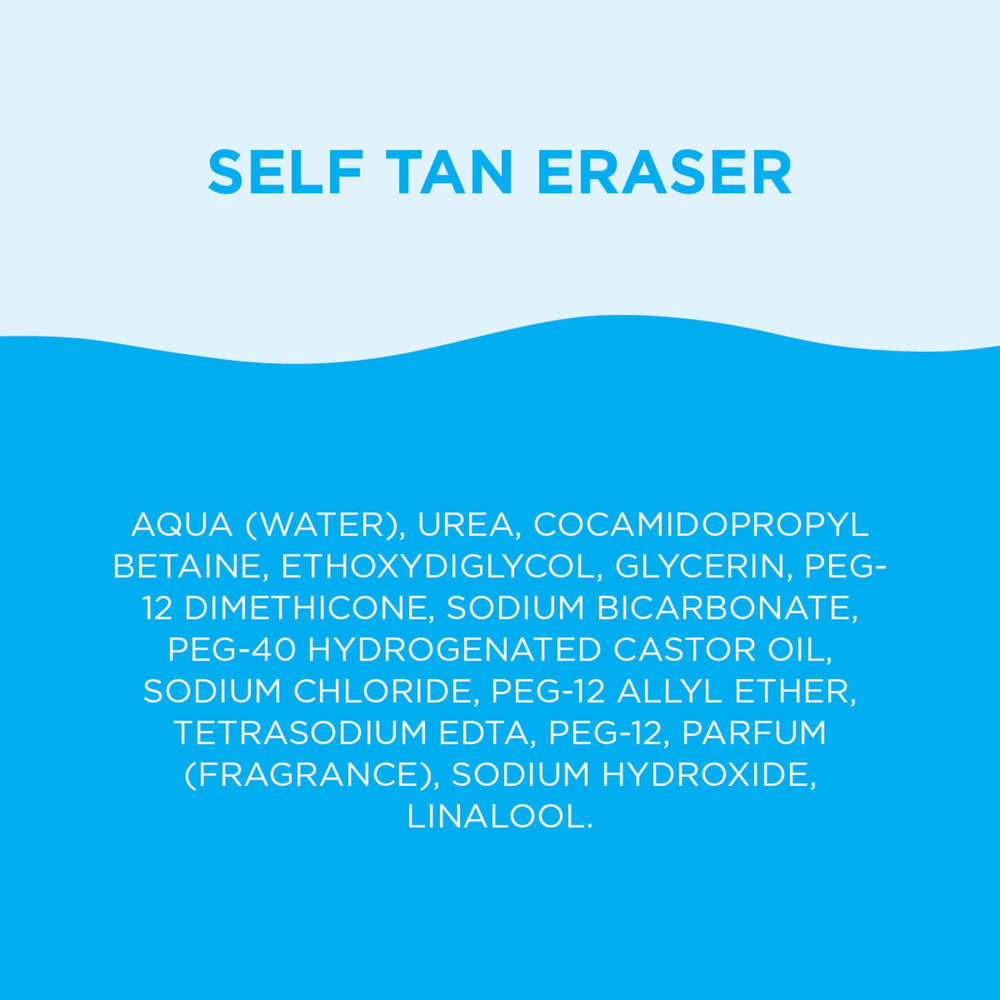 Bondi Sands bottle in hand showing 6.76 fl oz scale and easy use