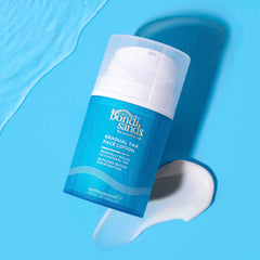 Bondi Sands lotion swatch texture highlighting smooth, hydrating finish