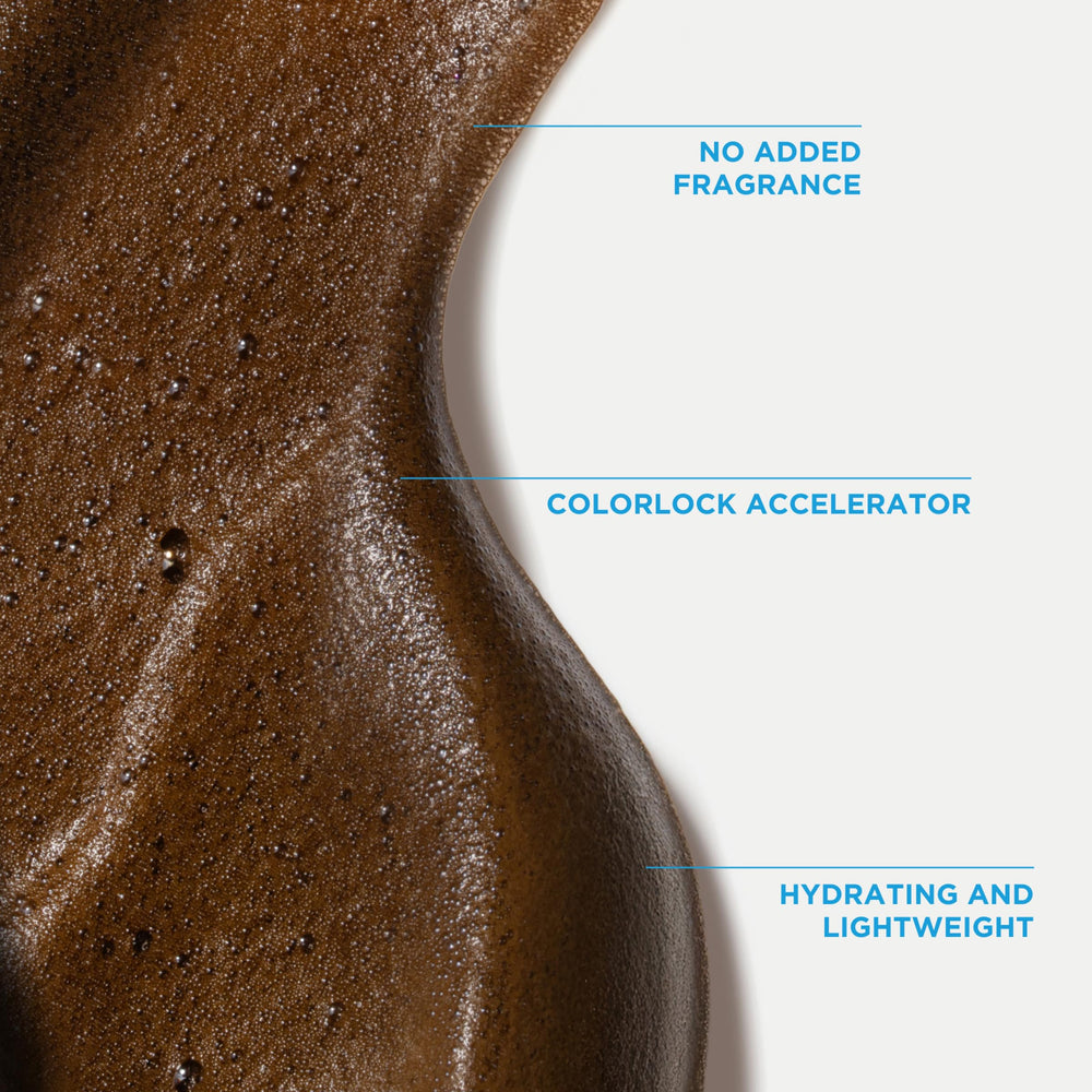 Bondi Sands label close-up highlighting ColourLock Accelerator technology