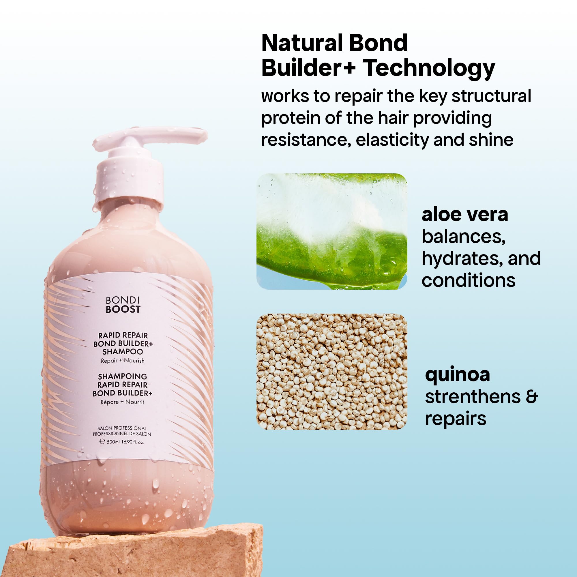 BONDIBOOST with Australian Queensland Nut highlighting nourishing ingredient