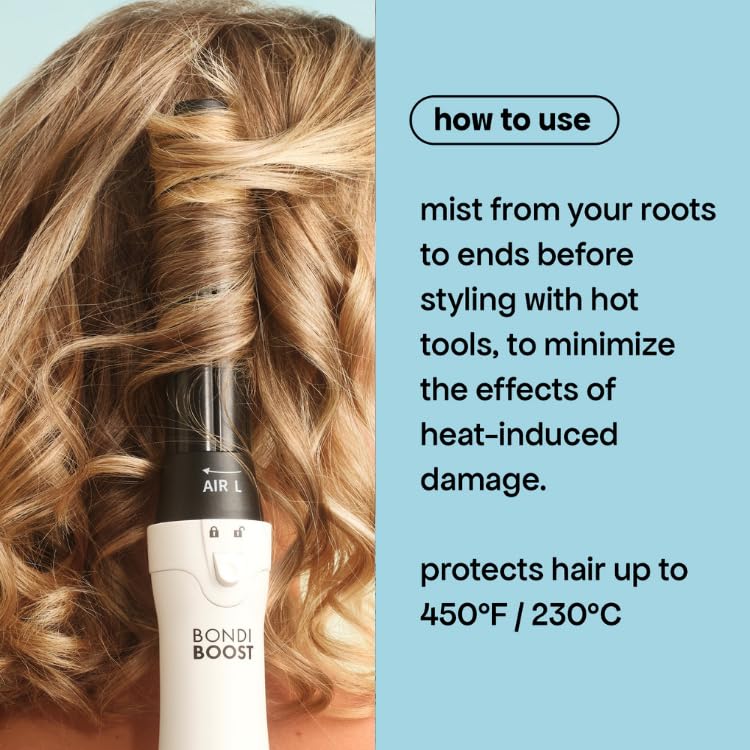 BONDIBOOST result on color-treated hair preserving shine and vibrancy