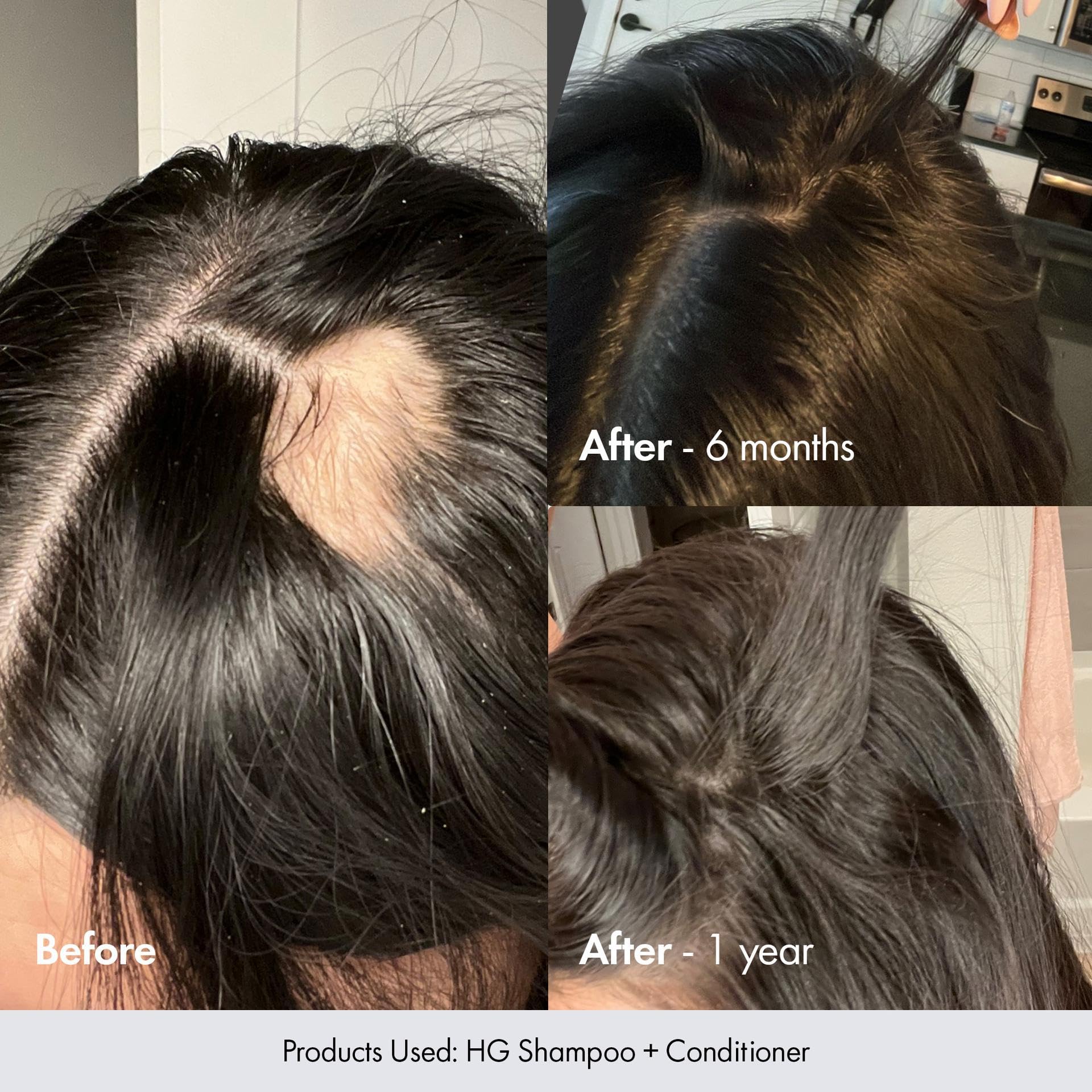 BONDIBOOST conditioned hair showing improved shine and softer appearance