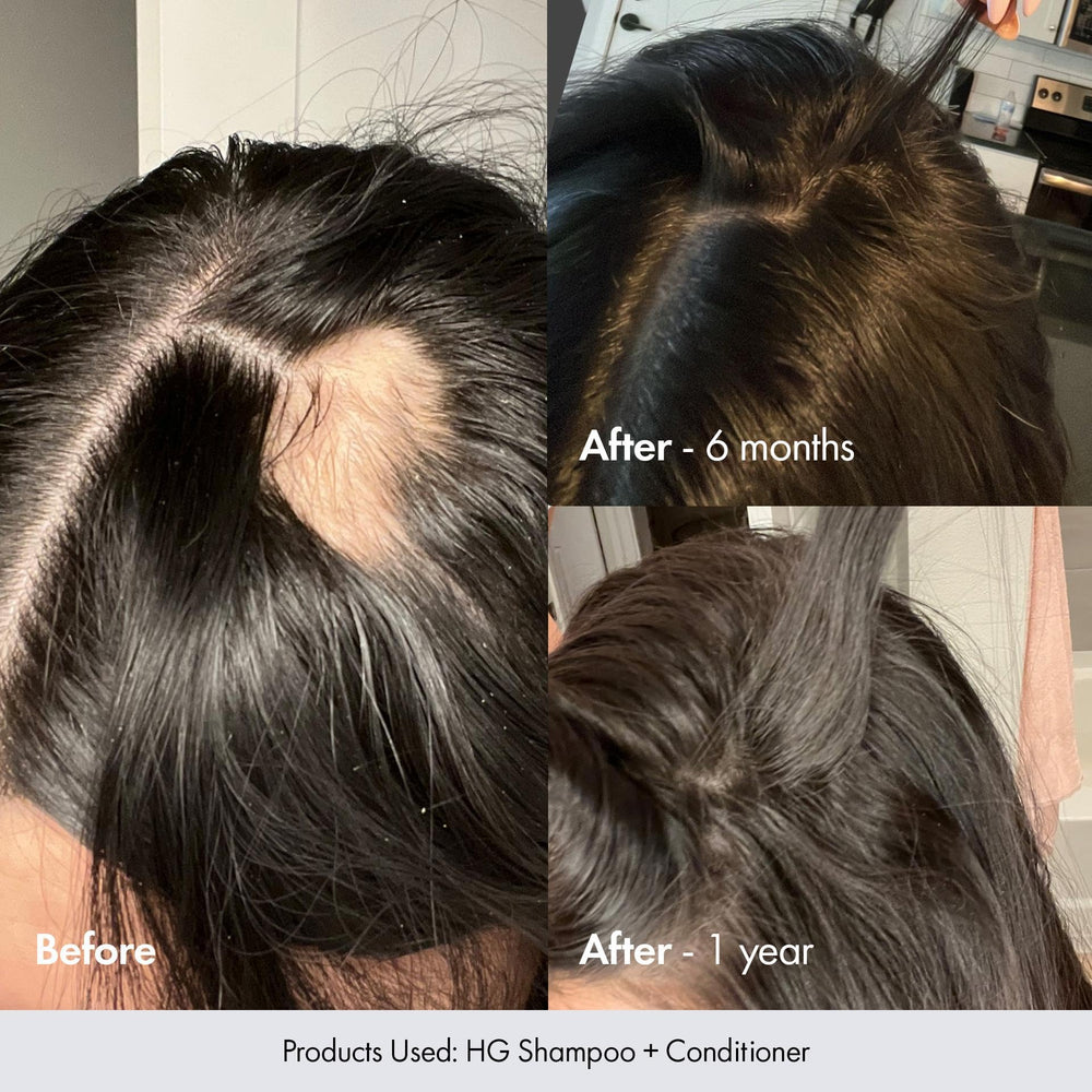 BONDIBOOST conditioned hair showing improved shine and softer appearance
