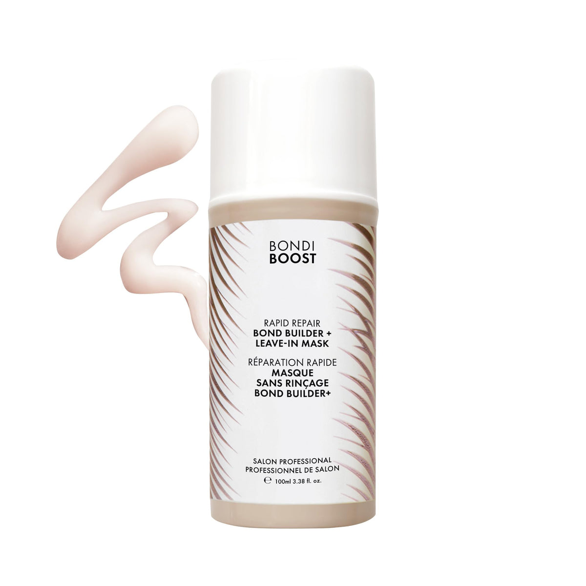 BONDIBOOST front packaging showing bottle and label, highlights repair benefits