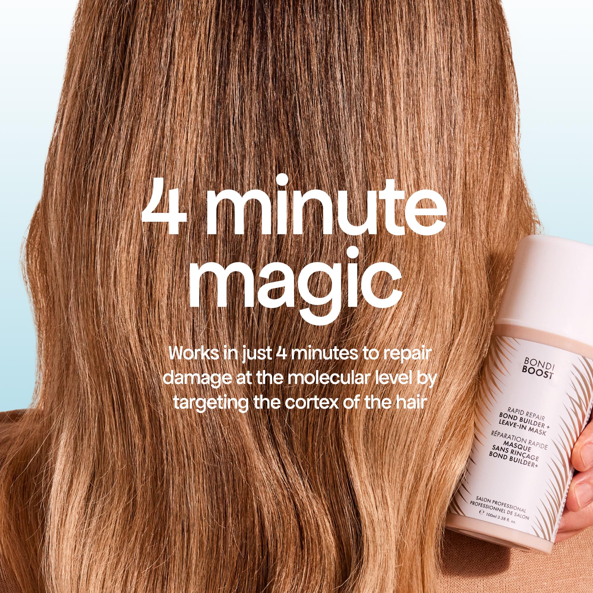 BONDIBOOST label highlighting Natural Bond Builder+ and key ingredient benefits