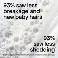 Creamy lather from BONDIBOOST shampoo demonstrating gentle cleansing benefit