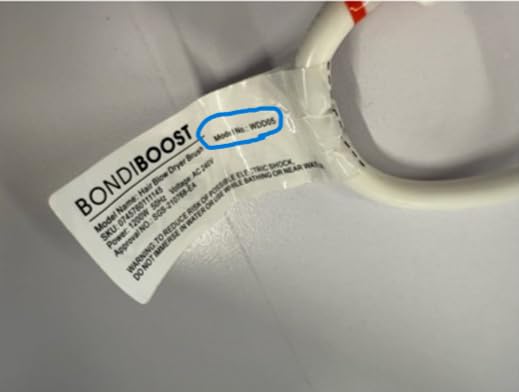 BONDIBOOST close-up of 75mm oval barrel showing size and lift for voluminous blowouts