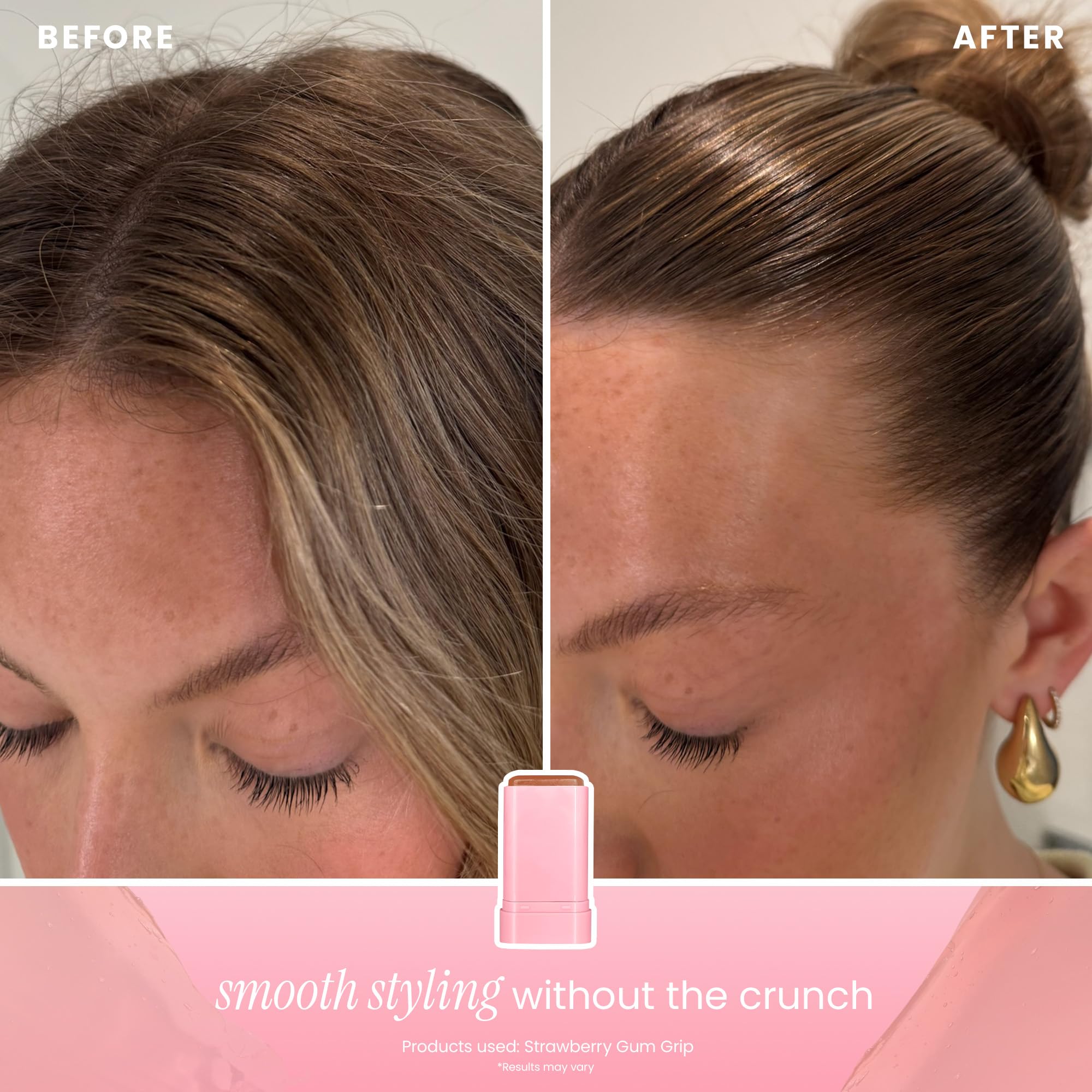 BONDIBOOST compact stick in hand, ideal for on-the-go touch-ups