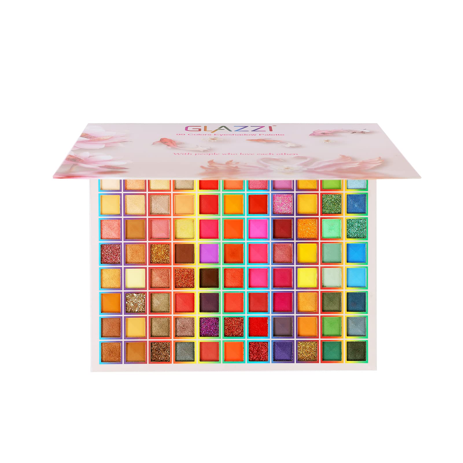 BONNIE CHOICE palette in hand showing compact size and portability