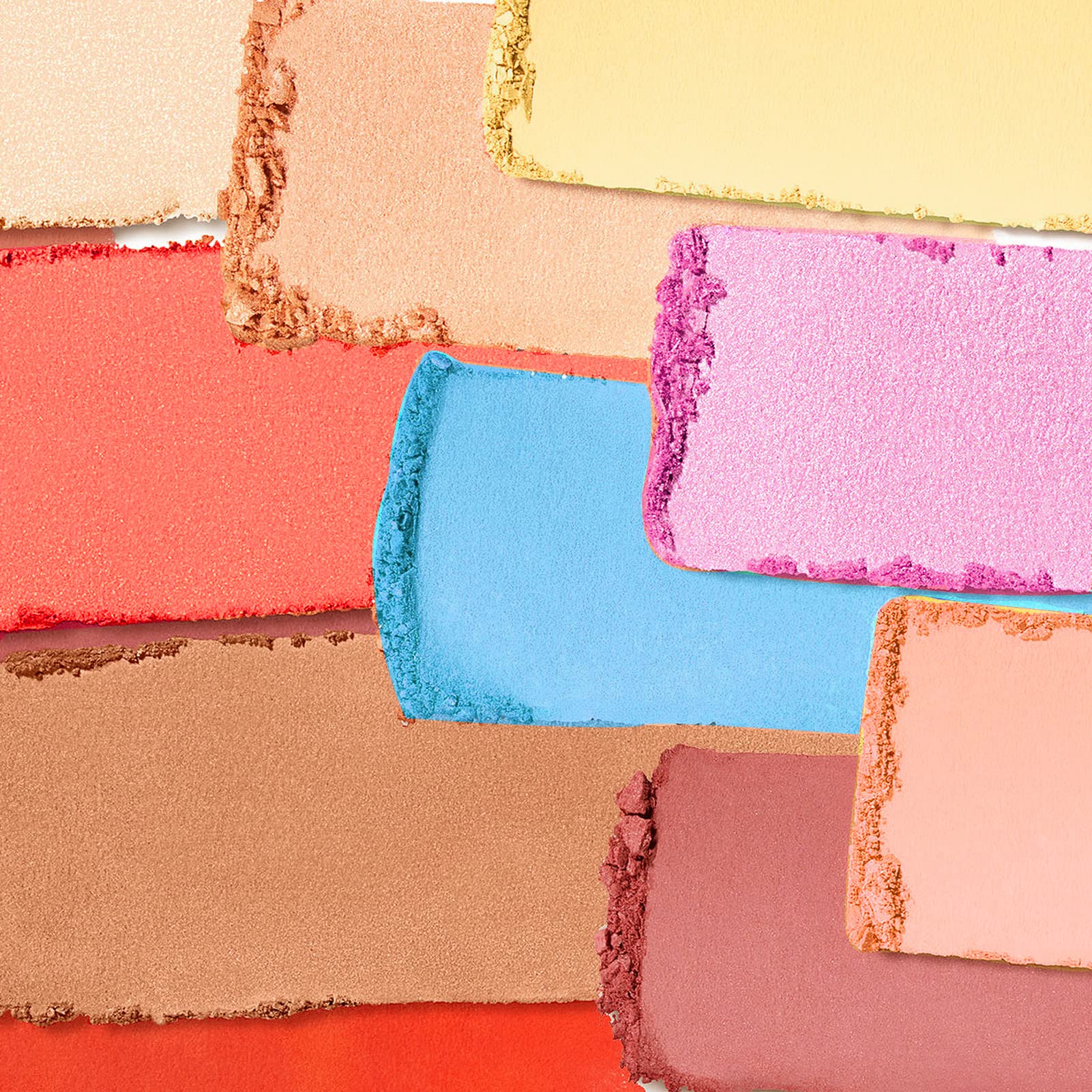 BONNIE CHOICE arm swatches displaying true color payoff across shades