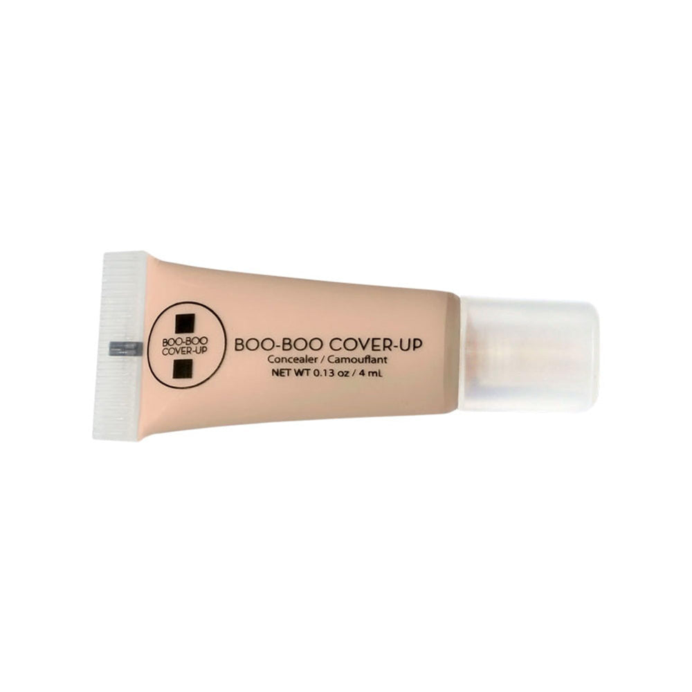 Boo-Boo Cover-Up front tube showing medium shade and compact benefit